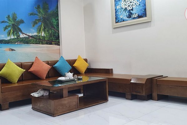 sofa góc chữ L ngăn kéo ô tô