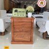 Táp đầu giường 2 ngăn gỗ hương đá TD17