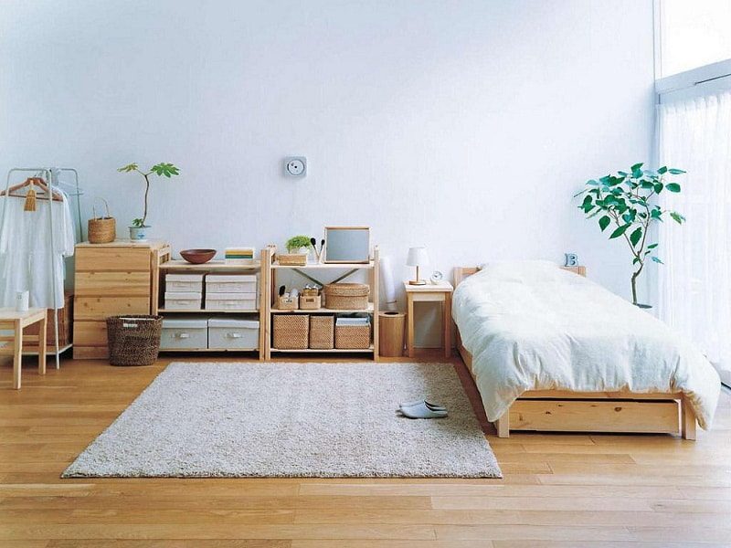 decor phòng ngủ nhỏ không giường