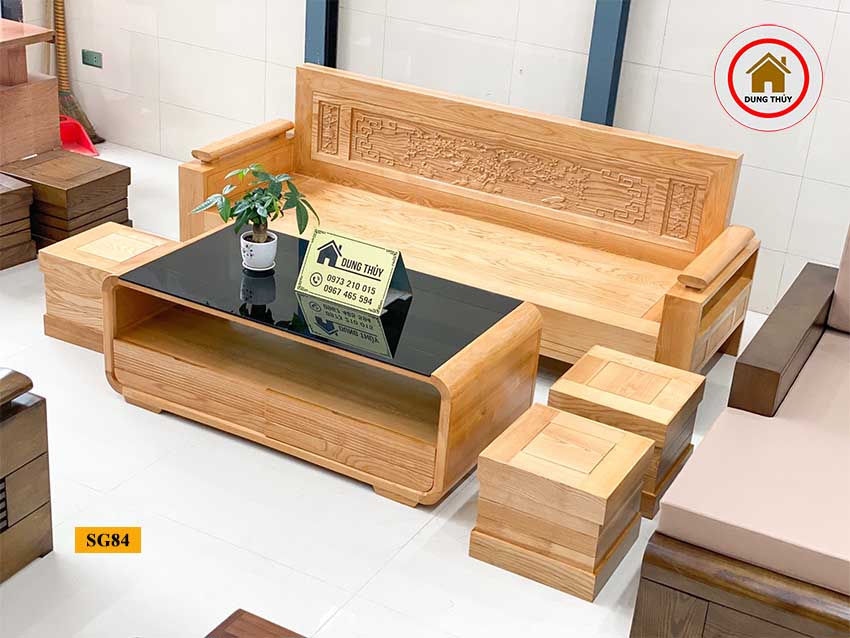 sofa 1 văng tay trứng SG523