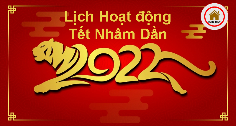 Lịch hoạt động Tết Nhâm Dần 2022