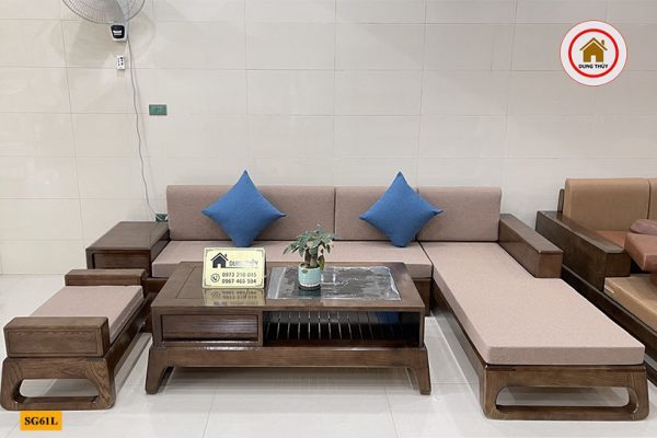 sofa góc L đẹp nét SG61L