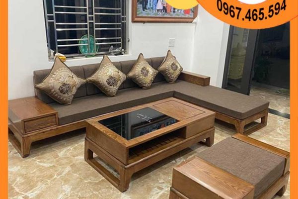 sofa góc chữ L SG61L chất