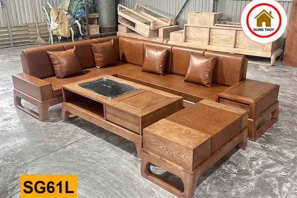 bộ sofa góc L quỳ SG61L2