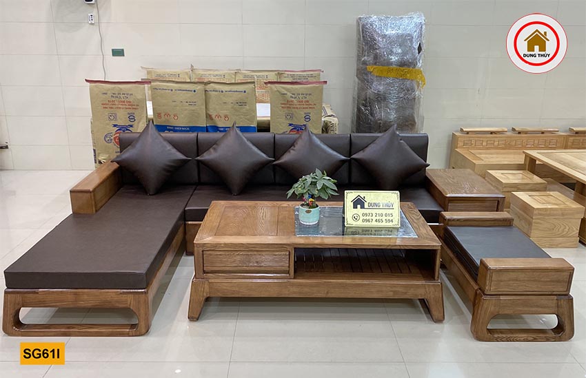 sofa góc chữ L SG61l nét