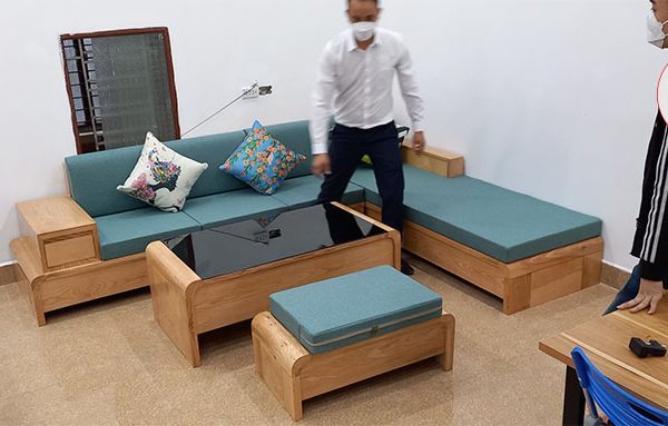 bộ sofa chân cuốn