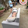 Bàn giao nhà chị Thảo - Bắc Ninh - ghế salon kèm 2 đôn