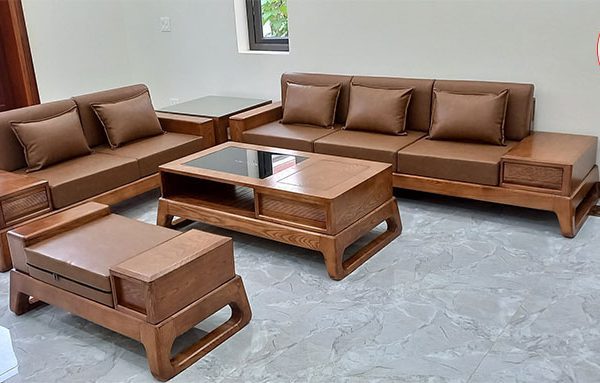 sofa 2 văng chân quỳ Chương Mỹ