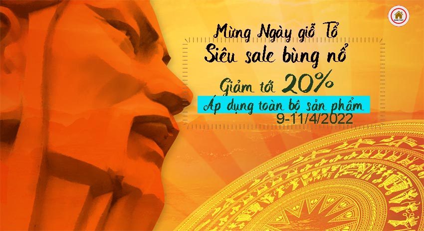 Mừng Ngày giỗ Tổ săn sale bùng nổ