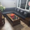 sofa gỗ chung cư An Bình