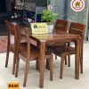 bộ bàn ăn 4 ghế chân hươu BA40