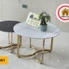 Sofa mặt đá ceremic kèm bàn trà tròn SN01