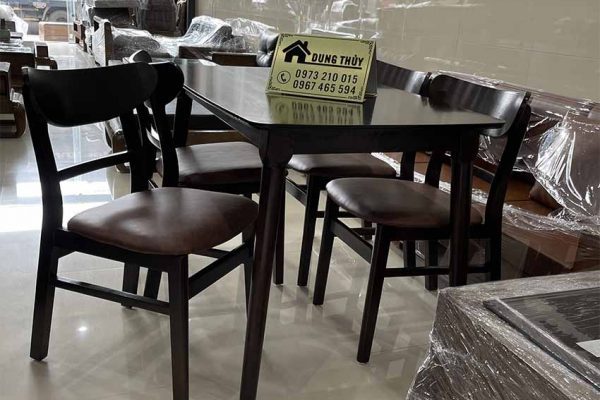 bàn ăn 4 ghế tai voi BA41