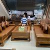 ghế đối gỗ hương xám GT41