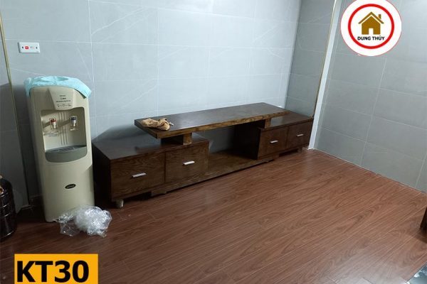 kệ tivi chân rút 5 ô gỗ sồi KT30