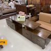 kệ tivi chân rút gỗ sồi KT30