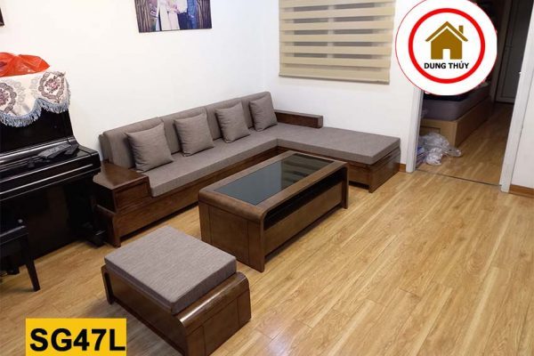 sofa góc chữ L SG47L đẹp chất