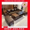 Sofa góc chữ L đùi gà gỗ sồi Nga SG77L