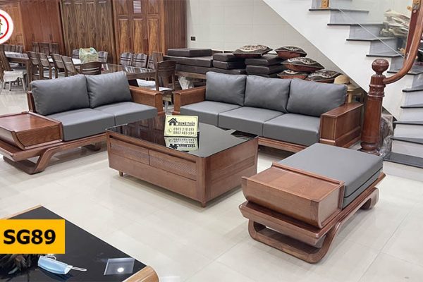 sofa 2 văng chân choãi SG892