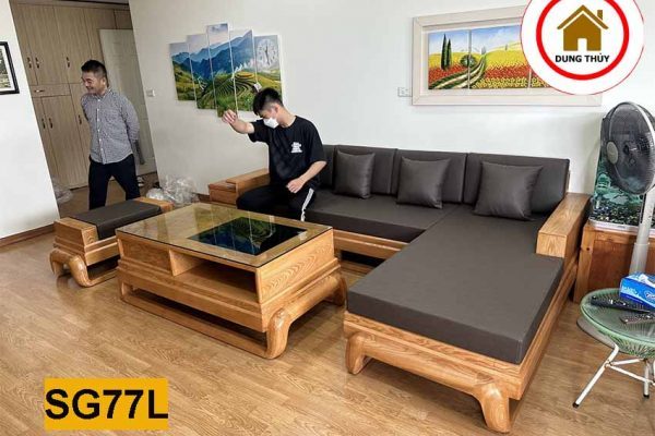 sofa góc chữ L SG77L xịn chất
