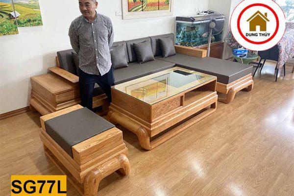 sofa góc chữ L SG77L xịn chất