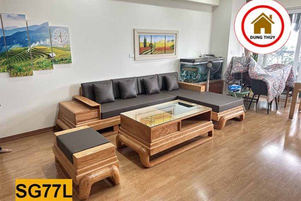 sofa góc chữ L SG77L xịn chất