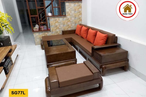 sofa góc chữ L SG77L đẹp