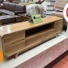 Kệ tivi bo 6 ngăn kéo gỗ hương xám KT31