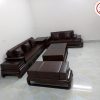 sofa 2 văng đùi gà gỗ sồi Nga5