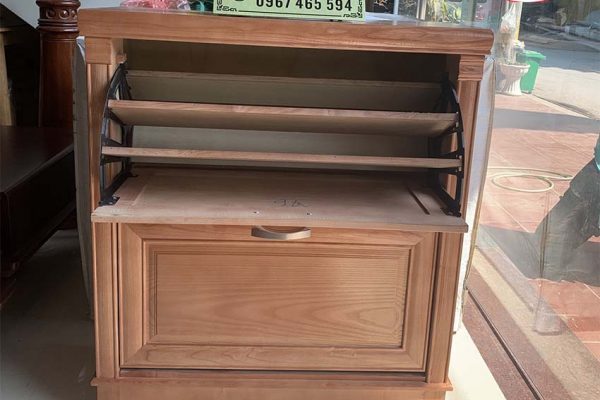 tủ gỗ giầy dép TGD13 đẹp
