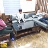bộ bàn ghế sofa góc L đùi gà SG77L nét5