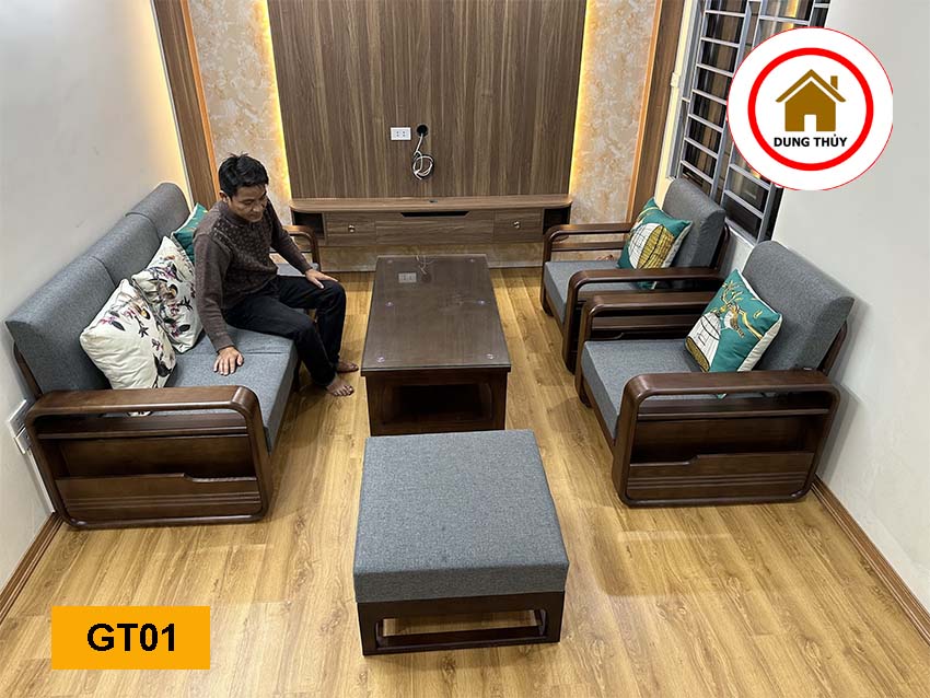 bàn ghế sofa gỗ giá rẻ mà chất tại tỉnh Thái Nguyên