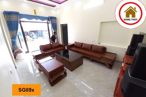 bộ ghế sofa 2 văng thuyền cánh tiên SG89x7