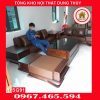 Bộ ghế sofa 2 văng phi thuyền gỗ sồi Nga SG91
