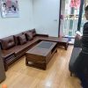 sofa góc L chân quỳ 3