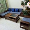 sofa góc chữ L chân quỳ SG61L2