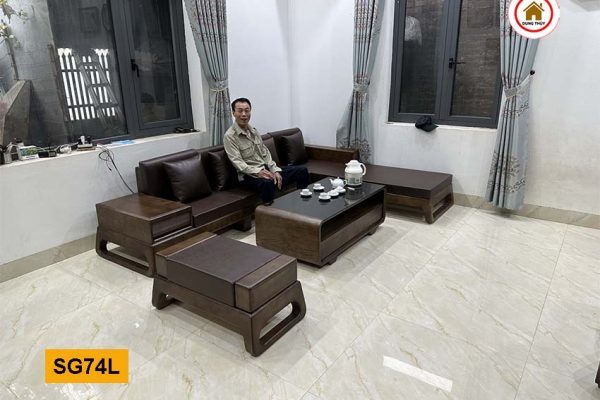 bộ sofa góc chữ L SG74L