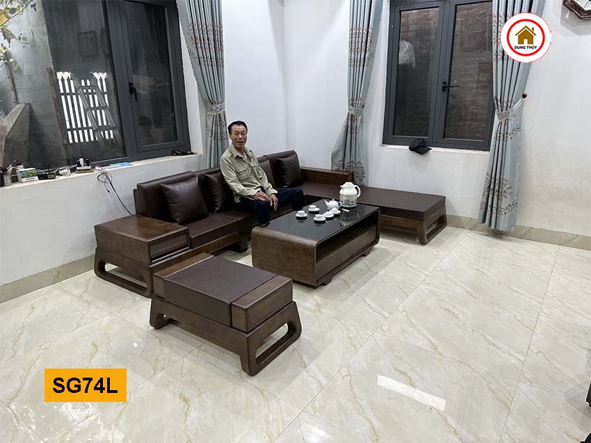 bộ sofa góc chữ L SG74L
