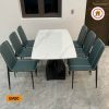 Bàn ăn nhập khẩu mặt đá kết hợp ghế Spot BA50