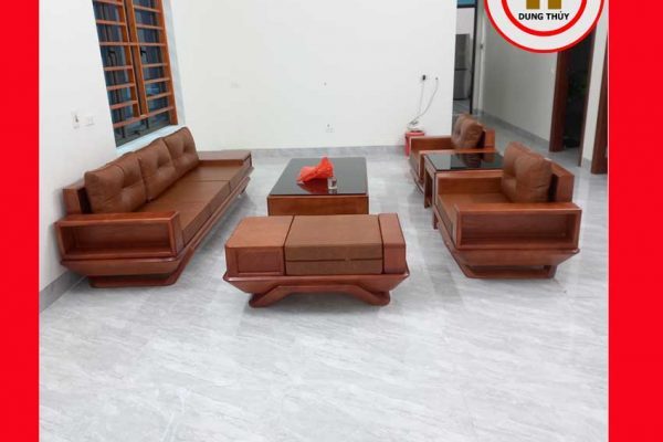 Bộ ghế đối phi thuyền gỗ sồi Nga GT44