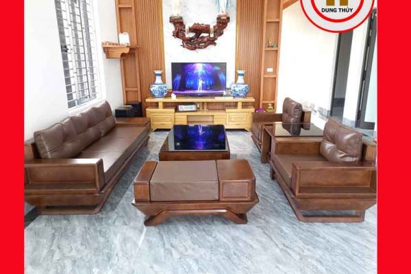 Bộ ghế đối phi thuyền gỗ sồi Nga GT44