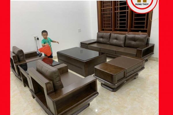 Bộ ghế đối phi thuyền gỗ sồi Nga GT44