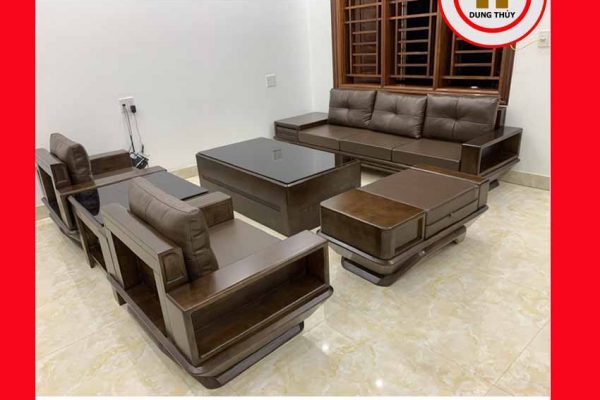 Bộ ghế đối phi thuyền gỗ sồi Nga GT44