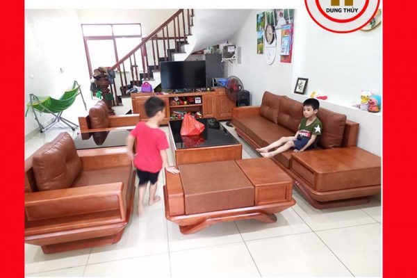 Bộ ghế đối phi thuyền gỗ sồi Nga GT44