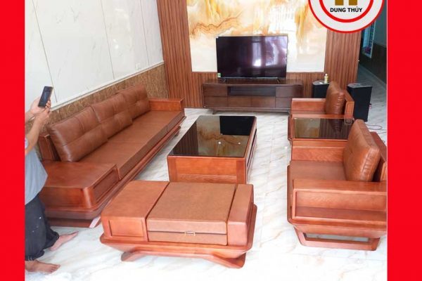 Bộ ghế đối phi thuyền gỗ sồi Nga GT44