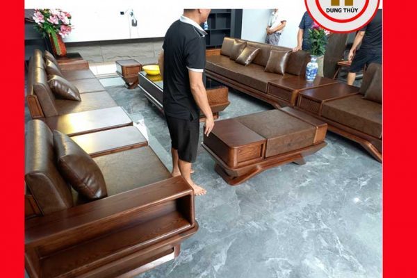 Bộ ghế đối phi thuyền gỗ sồi Nga GT44