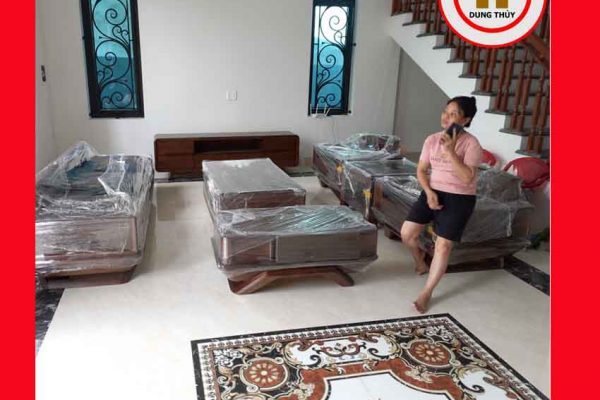 Bộ ghế đối phi thuyền gỗ sồi Nga GT44
