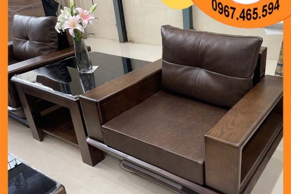 Bộ ghế đối phi thuyền gỗ sồi Nga GT44 đỉnh nét