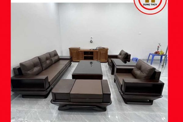 Bộ ghế đối phi thuyền gỗ sồi Nga GT44 kimbang
