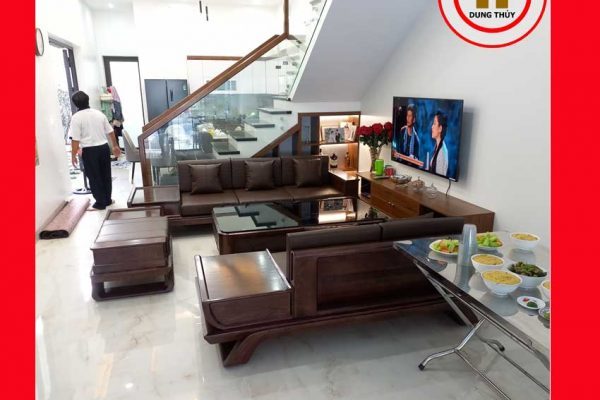 Bộ ghế đối phi thuyền gỗ sồi Nga GT44